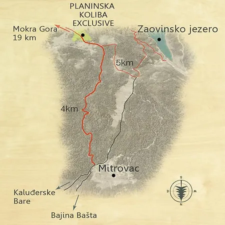 Planinska Koliba Exclusive Сasa de vacaciones Sekulic
